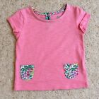 Babies NEW  Next age 3-6 Mths Pink T Shirt With Pockets