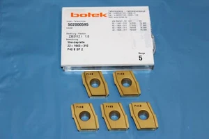 5 piastre di perforazione Botek 502000595 piastre di tornitura piastre di taglio reversibili 22-1643-310 - Foto 1 di 6