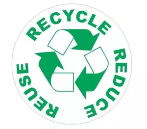 Reuse Recycle Reduce Sticker Decal R1093 - Picture 1 of 1