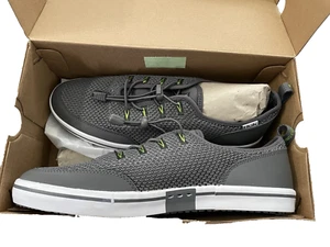 Huk Mania Performance Fishing Water Shoes Men's Size 9.5 Gray/Neon Green NEW - Picture 1 of 6