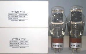 VT62 Hytron Brown Base made in U.S.A Amplitrex Tested #471030 471027 - Picture 1 of 9