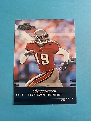 KEYSHAWN JOHNSON 2002 PLAYOFF PRESTIGE FOOTBALL CARD # 140 I1440 - Image 1 of 2