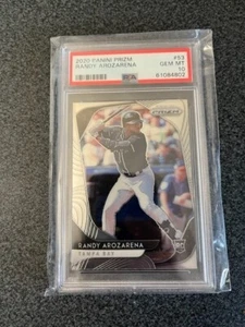 2020 Prizm Randy Arozarena RC Rookie PSA 10 Rays - Picture 1 of 2