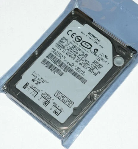 Hitachi 40GB IDE HTS421240H9AT00 MLC DA1440 2.5 Hard Drive - Bild 1 von 1