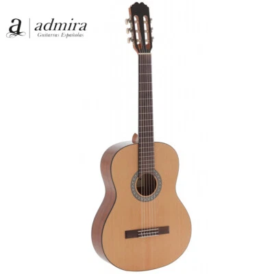 Admira ALBA 4/4 Size Beginner Classical Nylon Spanish Guitar Natural Finish - Image 1 of 2