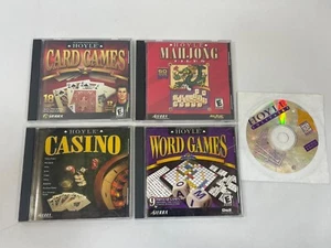 Lot of 5 - Vintage Y2K "HOYLE" Card Games PC/Mac Games CD-ROM Windows Sierra - Picture 1 of 22