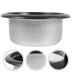 Rice Cooker Liner Nonstick Aluminum Inner Pot Insert Replacement - Picture 1 of 12