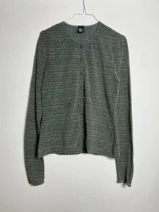 Vivienne Westwood X Wolford Cardigan Green Gold Size M Women Vintage Rare - Picture 1 of 7