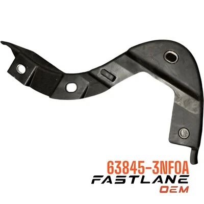 Defletor de para-lama Nissan Leaf 2011-2017 esquerdo novo fabricante de equipamento original 63845-3NF0A - Imagem 1 de 4