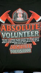 Camiseta ABSOLUTE FIRE BOMBERO BOMBERO - IMPRESIÓN DE PRIMERA CALIDAD EN STOCK STOUT - Imagen 1 de 2