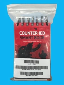 Kwikpoint COUNTER-IED SMART BOOK For Military Pre-deployment & Field Use Ver 2.0 - Imagen 1 de 4