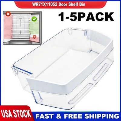 WR71X11052 Door Shelf Bin for GE Refrigerator Right Side Gallon Bin Replaceable - Image 1 of 4