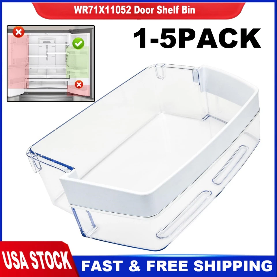 WR71X11052 Door Shelf Bin for GE Refrigerator Right Side Gallon Bin Replaceable - Image 1 of 4