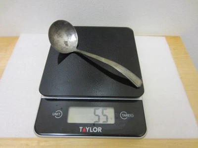 Cucharón clásico moderno vintage Lunt Sterling 6 1/4" logotipo "lunt" "55 gramos, 1,94 OZ Foto 1 de 4