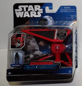 Star Wars Micro Galaxy Squadron ~ ROYAL GUARD TIE INTERCEPTOR ~ #0081 raro NUOVO - Foto 1 di 13