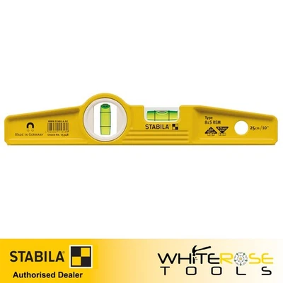 STABILA Type 81 S REM Torpedo Spirit Level Rare Earth Magnet 25cm 15348 - Image 1 of 4
