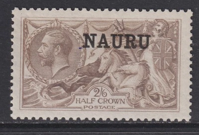 Nauru 1916 SG 24 MNH VF / CAT VALUE $110 - Image 1 of 2