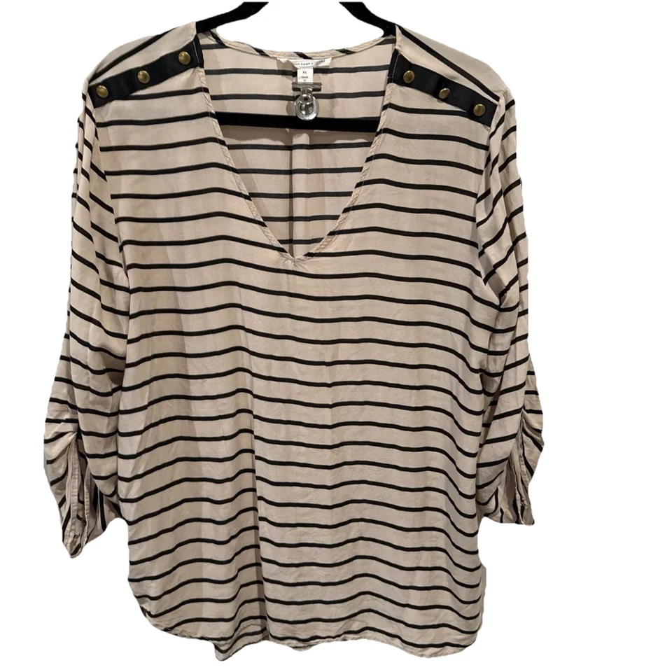 Женская блузка Giorgio Sant'AngeloTM с длинным рукавом очень большой размер XL - Изображение 1 из 4