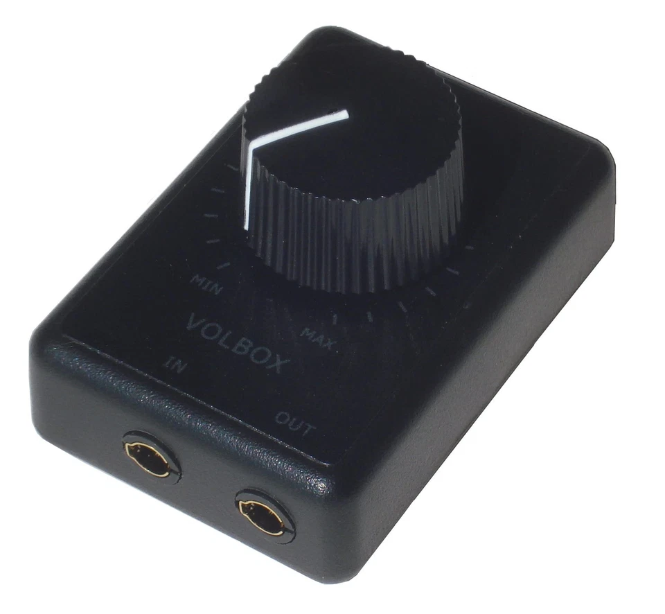 Volbox inline audio volume control attenuator 3.5mm 1/8" aux - Image 1 of 4