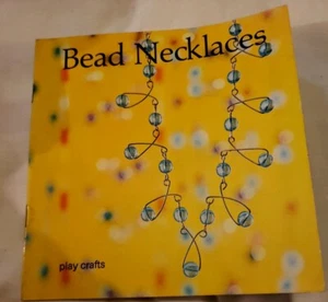 1969 Bead Necklaces Book by Herder KG Play Crafts - Foto 1 di 5