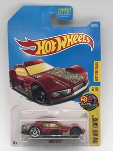 Hot Wheels #63/365 Driftsta rot HW Art Cars Serie #7/10 NEU - Bild 1 von 7