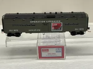 N Scale Micro Trains MTL Special Run 05-01 Operation Lifesaver OLI 1972 - Picture 1 of 4