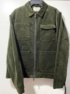 Oliver Spencer Hayling Arbeitsjacke Cord Sherpa gefüttert XL XLARGE 24x28 - Bild 1 von 12