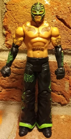 WWE Superstar Match-Ups REY MYSTERIO Figure Basic Mattel 2010 AEW Green Black dc Cover