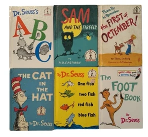 Lot of 6 I Can Read It All By Myself Beginner Books Dr. Seuss, Eastman, LeSieg - Picture 1 of 9