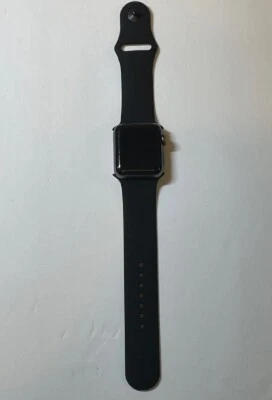 Apple Watch Series 2 38mm Aluminum Case Black Sport Band - (MP0D2LL/A) - Image 1 of 4