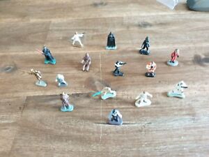 Lot 15 figurines personnages Micro Machines Star Wars simple 