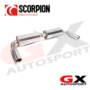 Escape SRN025 Scorpion Renault Clio MK3 197 Sport 2L 2006-2009 Res CatBack - Imagen 1 de 3