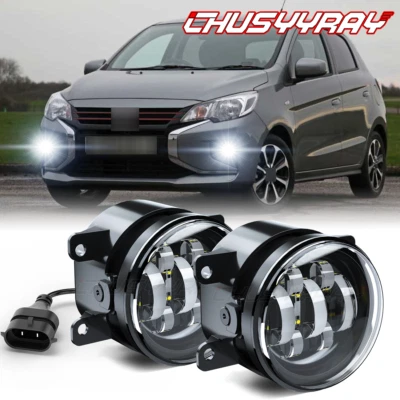 Par de luces antiniebla LED transparentes para parachoques delantero Jaguar X-Type 2004-2008 6000 k Foto 1 de 4