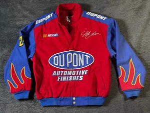 Chase Authentics Jeff Gordon 24 Dupont Nascar embroiered Jacket Size Large - Picture 1 of 14