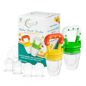 Baby Fruit Feeder Pacifier (2 Pack) / Fresh Food (3-12 Months)