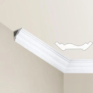 Ceiling Crown Molding Trim, 10 Pack High Impact Polystyrene Decorative Ceilin... - Picture 1 of 7