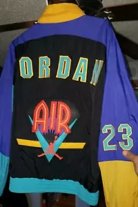 Nike Air Jordan Legacy Nostalgia Jacket Retro IX Windbreaker Men's Medium . - Picture 1 of 12