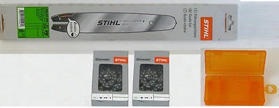 Stihl Führungsschiene 30cm MS 170/171/180/181/192/193+2xKetten+Box 3005 000 3905