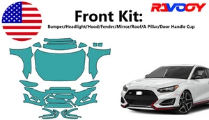 For Hyundai Veloster N 2019-2023 Front Paint Protection Film PreCut Kit PPF - Picture 1 of 7
