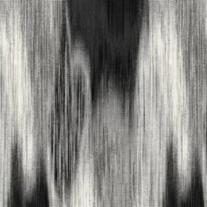 3 Yards Digital Cotton Fabric - Marcus Visual Vibes Blended Stripe Black White - Picture 1 of 1