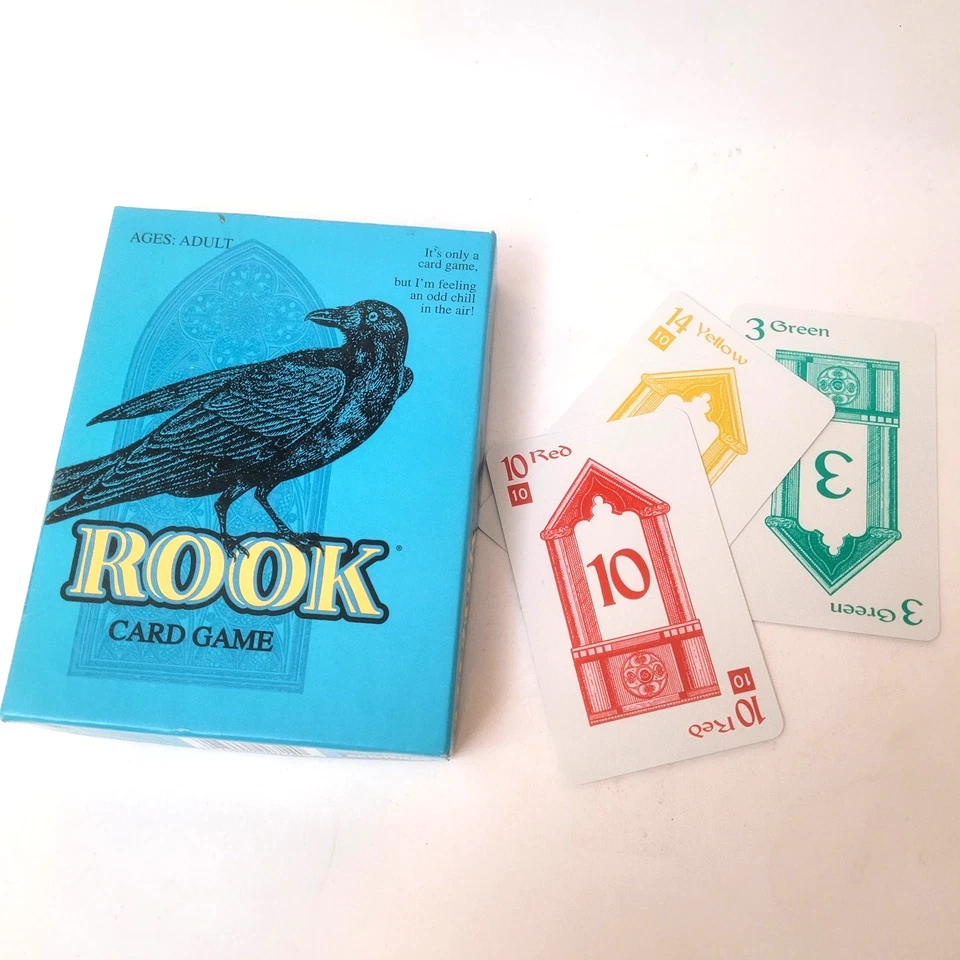 Juego de Cartas ROOK Vintage 2001 Parker Brothers Hasbro EE. UU. 00714 Usado Foto 1 de 1