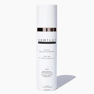 DRMTLGY Breitspektrum LSF 45 klar, leichte Sonnencreme - 50ml/1,7 flüssige Unzen NEU - Bild 1 von 6