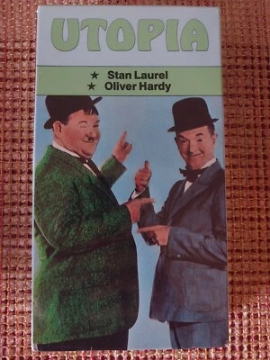 UTOPIA: Laurel & Hardy (VHS, 1952 Film) NEW, Sealed - Image 1 of 4
