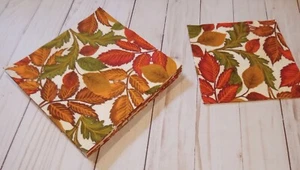 Lot 19 7.5" Squares Autumn Comfort Flannel Kanvas Studio Bernartex Rag Quilting - Picture 1 of 2