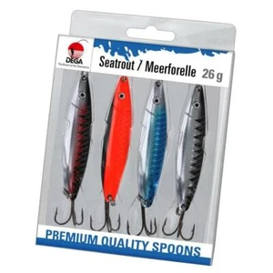 DEGA Seatrout Meerforellen Blinker Set 2 - 26g 4 St. Mefoblinker Küstenblinker - Bild 1 von 1