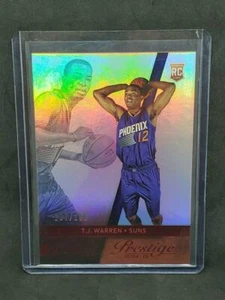 2014 PRESTIGE BASKETBALL #173 - SP/199 RED BONUS SHOTS - T.J. WARREN RC - PACERS - Picture 1 of 1