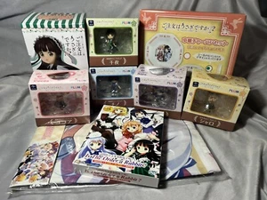 Ist der Orden ein Hase? Anime Sammler Set DVD komplette Serie Figuren Wandteppich - Bild 1 von 14