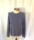 CHARTER CLUB  100% Cashmere Man  Pullover Sweater Blue Size L