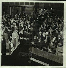 1966 Press Photo Dedication Service for Central Presbyterian Church in Mobile