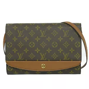 Louis Vuitton Bordeaux 24 M51798 Monogram Canvas 2way Shoulder Clutch Tasche - Bild 1 von 10